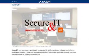 Secure&it en el artículo Top ciberseguridad de La Razón
