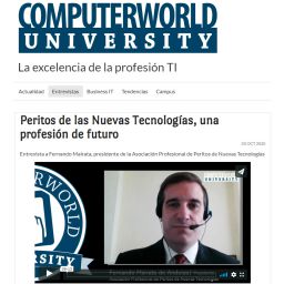 Entrevista a Fernando Mairata en Computerworld unversity