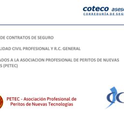 Imagen del protocolo de contratos de Seguro de PETEC y COTECO