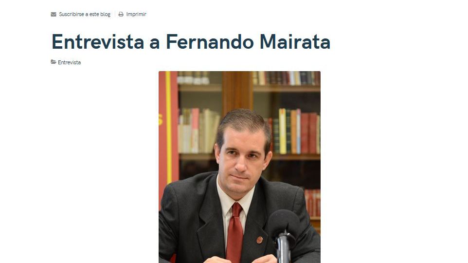 Entrevista a Fernando Mairata por Hack by Security