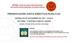 Encuentro asociativo de PETEC y presentacion de la Junta Directiva