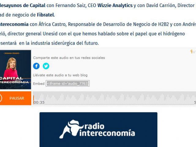 Fernando Saiz asociado de PETEC en el progama de radio Capital Intereconomía