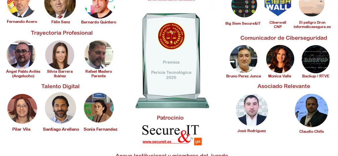 Cartel Premios Pericia Tecnológica